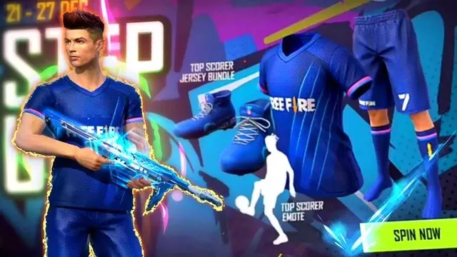 Step Up Top Scorer Jersey Free Fire New Event 2024