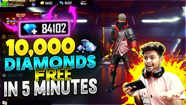 How To Get 10000 Diamonds In Free Fire