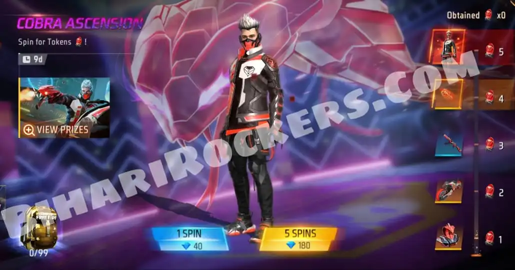 (Free) How To Get Cobra Bundle In Free Fire 2023 (FF Cobra Bundle Redeem Code)