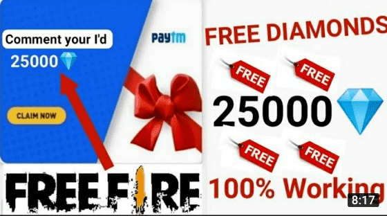 How To Get 25000 Diamonds In Free Fire Without Top-Up [FF India]