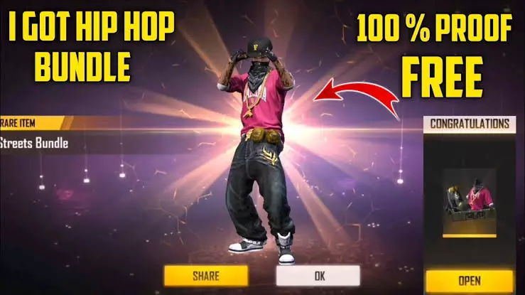 Free Fire Hip Hop Bundle