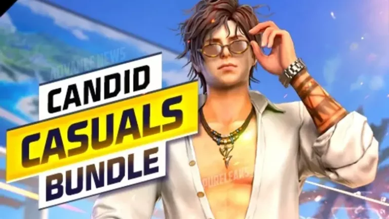 Candid Casuals Bundle Next Gold Royale Free Fire OB37 Update