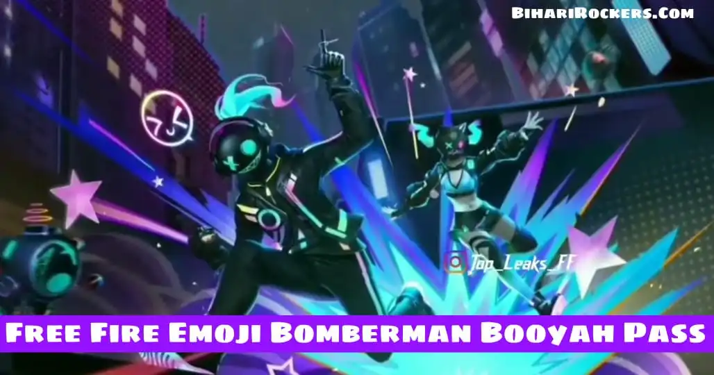 Free Fire Emoji Bomberman Booyah Pass