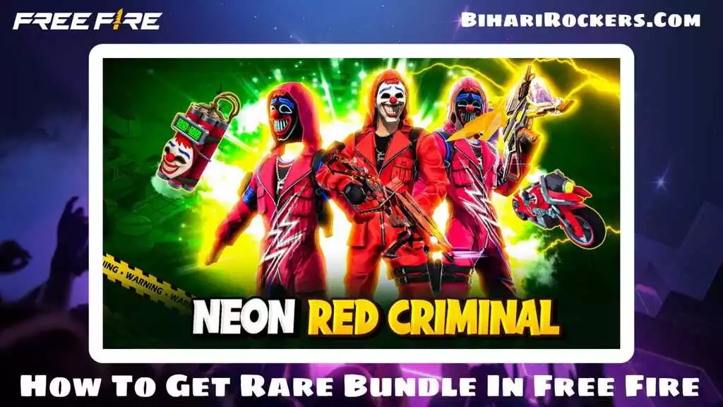 How To Get Rare Bundle in Free Fire 2022