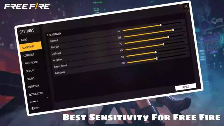 Best Sensitivity For Free Fire Auto Headshot