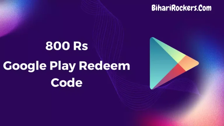 A website to get Free 800 Rs Google Play Redeem Code daily