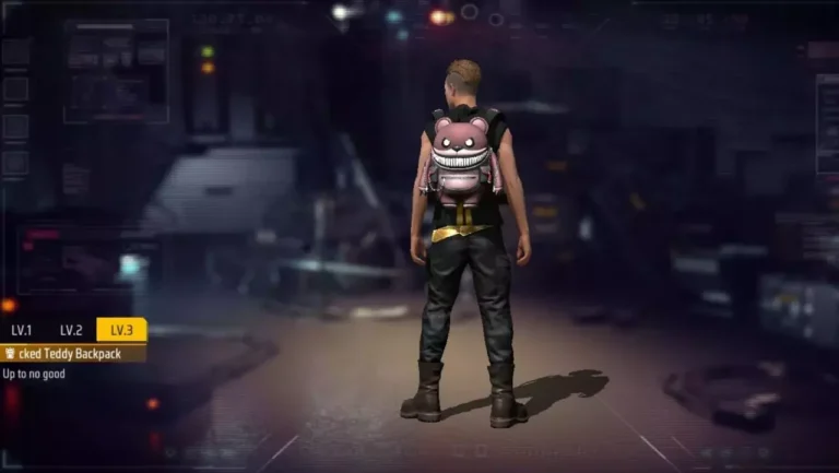 How To Get Free Wicked Teddy Backpack In Free Fire Today