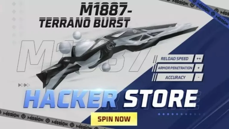 How To Get M1887 Terrano Burst Shotgun Skin In Free Fire