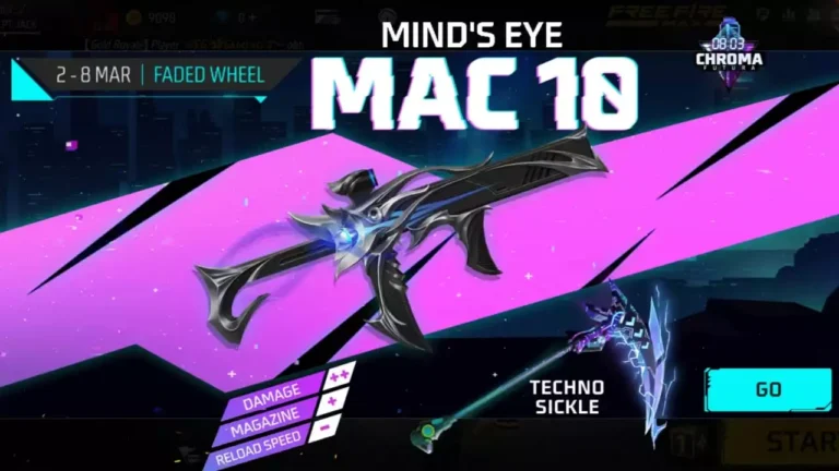 How To Get New MAC10 Gun Skin In Free Fire Max
