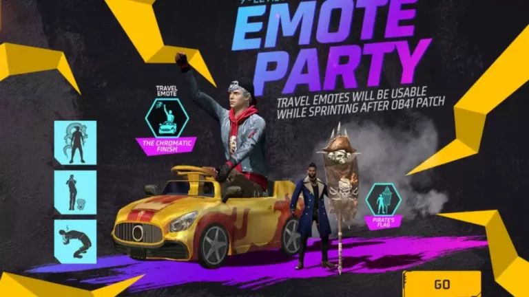 How To Get Travel Emote In Free Fire Max