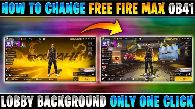 How To Change Lobby Style in Free Fire Max 2023