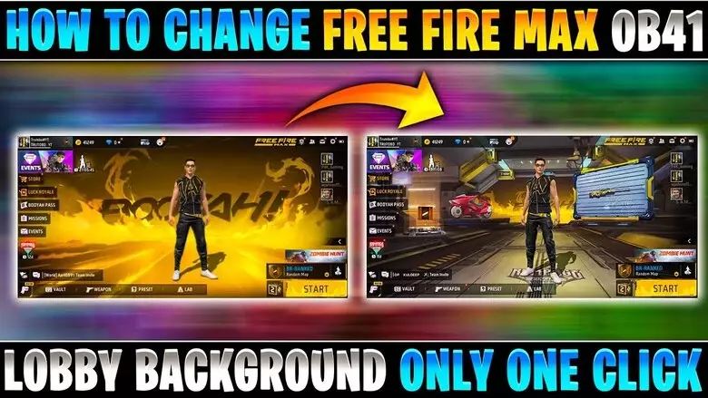 How To Change Lobby Style in Free Fire Max 2023